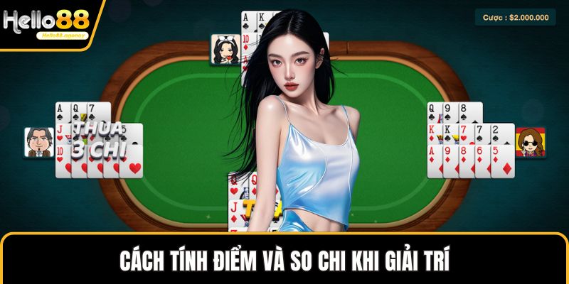 Cách tính điểm và so chi khi giải trí