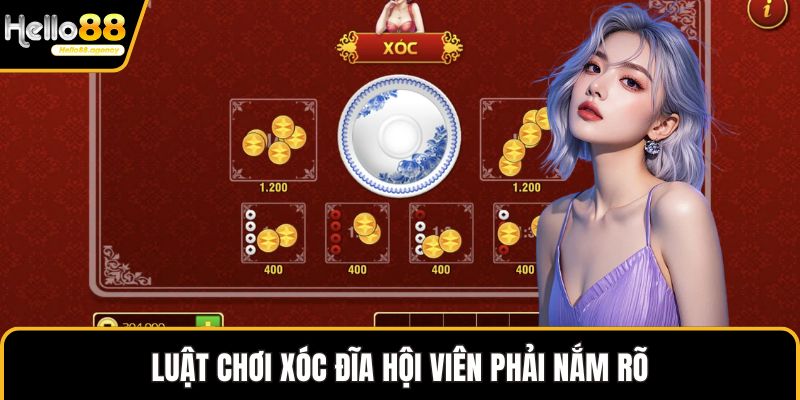 Luật chơi Xóc Đĩa hội viên phải nắm rõ