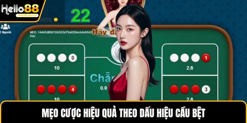 Mẹo cược hiệu quả theo dấu hiệu cầu bệt