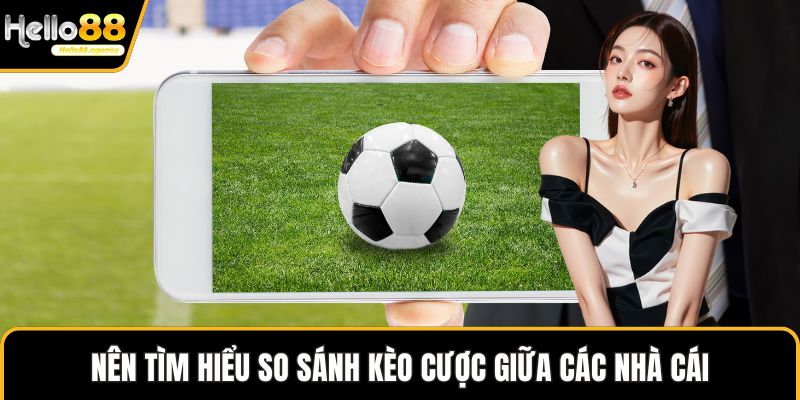Nên tìm hiểu so sánh kèo cược giữa các nhà cái