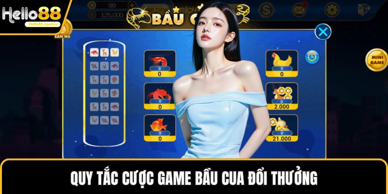 Quy tắc cược game Bầu Cua đổi thưởng